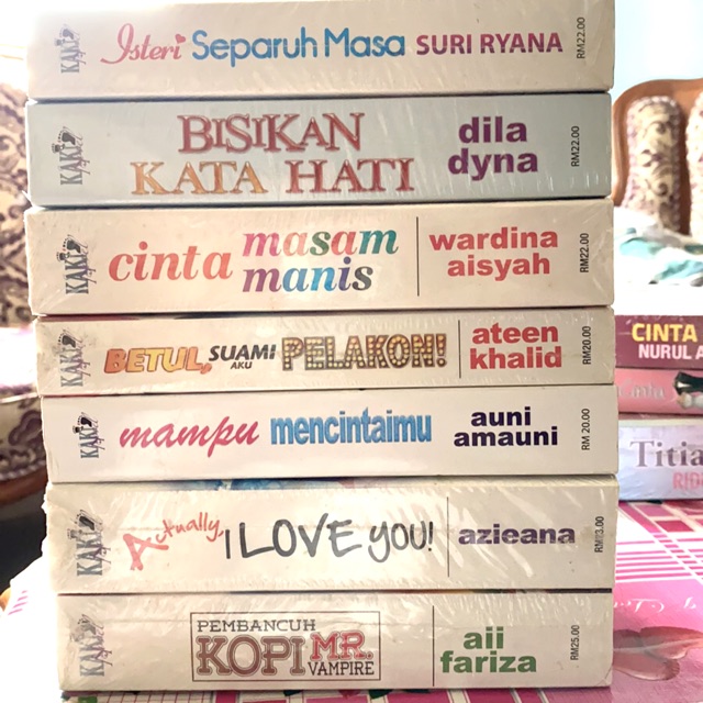 Preloved Kaki Novel Isteri Separuh Masa Shopee Malaysia