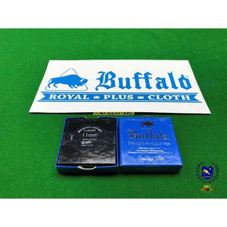 Ten Buffalo Diamond Plus Snooker Pool Tips Chesworth Cues IN STOCK ! 