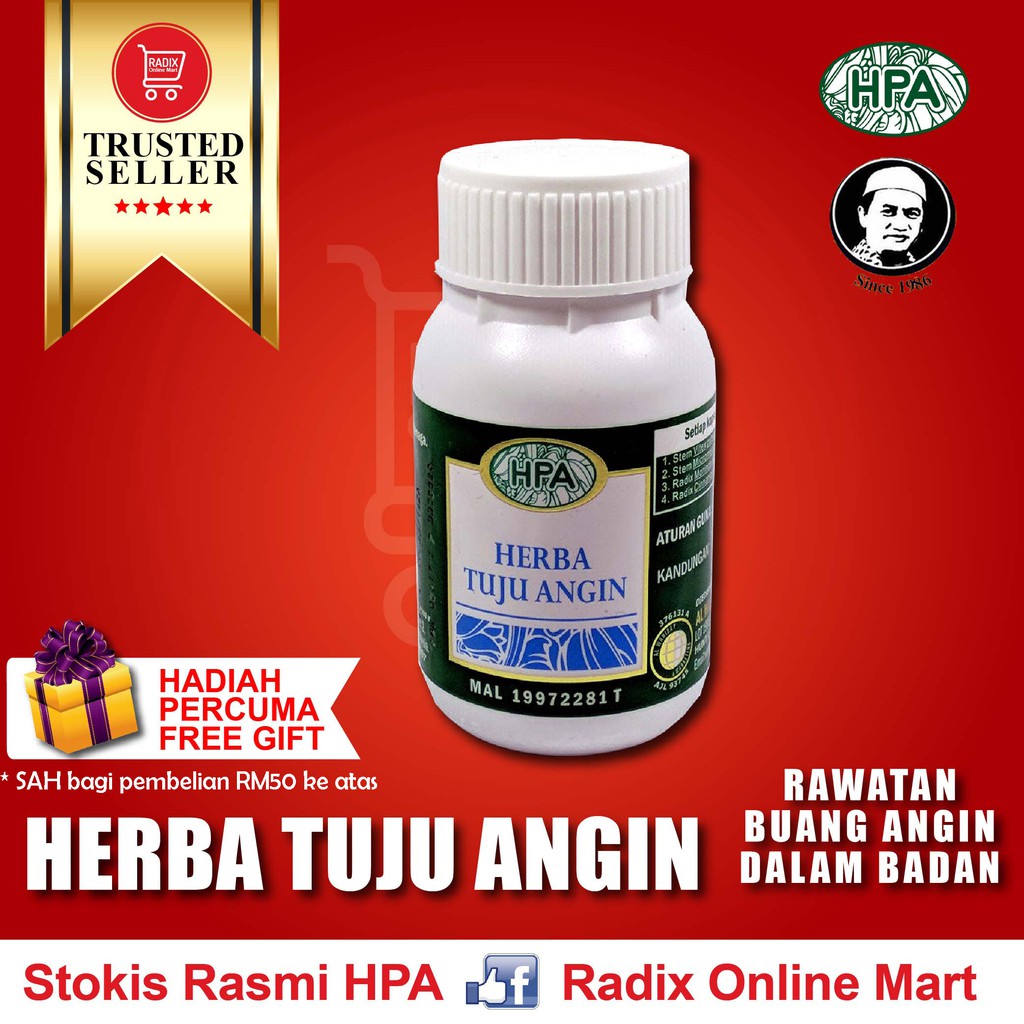 Herba Tuju Angin Rawatan Angin Berlebihan Dalam Badan Shopee Malaysia 7327