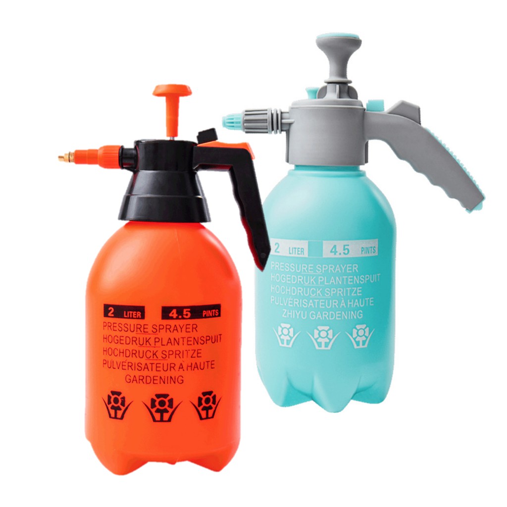 2 LITER MULTIPURPOSE PRESSURE HAND PUMP Jet SPRAYER GARDENING TOOL