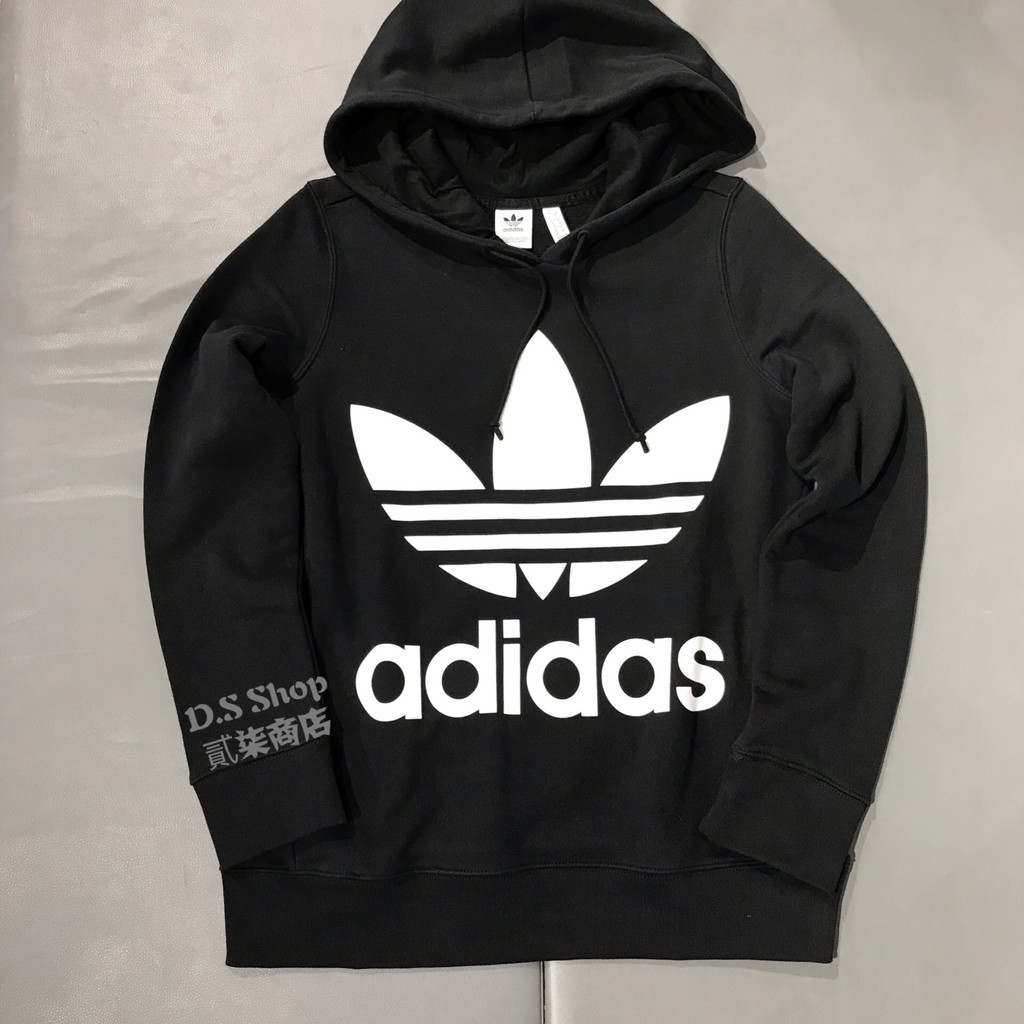 adidas big logo hoodie