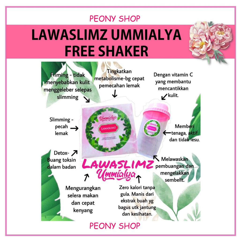 Buy Lawaslimz Ummialya Minuman Pelawas Selepas Bersalin Kempiskan Perut Kuruskan Badan Seetracker Malaysia