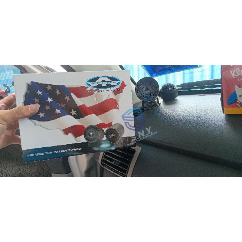 Autotek Full Range Speaker AFK25 Titanium Dome TWEETER /Full range