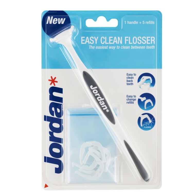 Majroe gødning skrivning Jordan Easy Clean Flosser (1 Handle + 5 Refills) | Shopee Malaysia