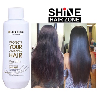 Luxliss Keratin Smoothing Treatment 100ml BRAZILLIAN Heat Straightening ...