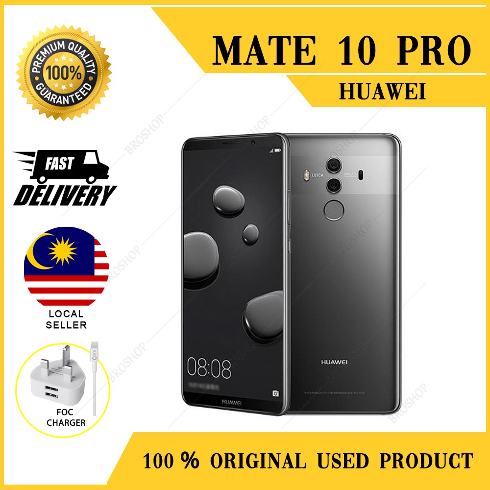 100 Original Huawei Mate 10 Pro 6 0 Inch 6gb 128gb 2nd Condition 99 Shopee Malaysia