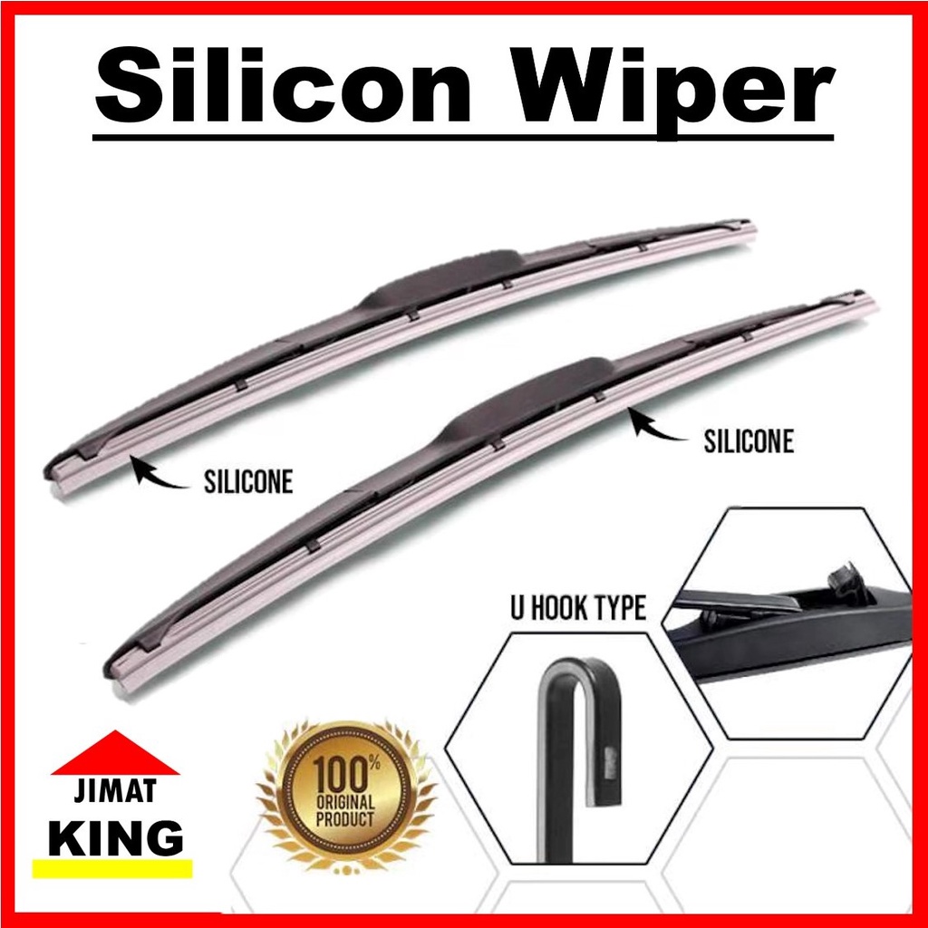 Japan Silicone Car Wiper Windshied For Proton Perodua Honda Toyota Nissan Hyundai Myvi Axia 3180