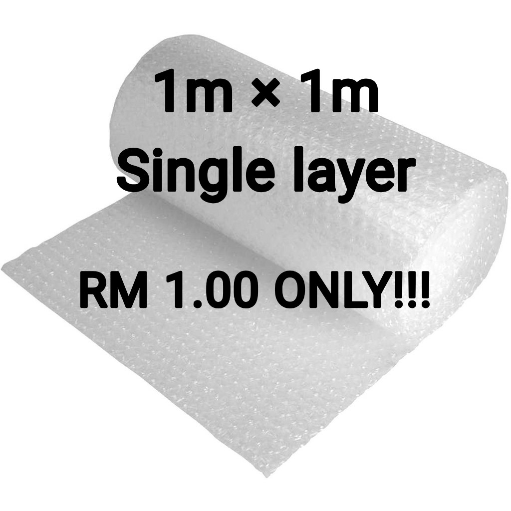 Bubble Wrap Rm 1.00 only!!! ( Pembalut Kotak ) Shopee Malaysia
