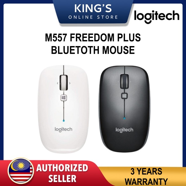 Logitech M557 Bluetooth Mouse For Windows Mac Os Shopee Malaysia