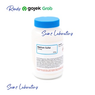 Sodium Sulfate Natrium Sulfat Na2SO4 250 gr Original Laboratory Powder