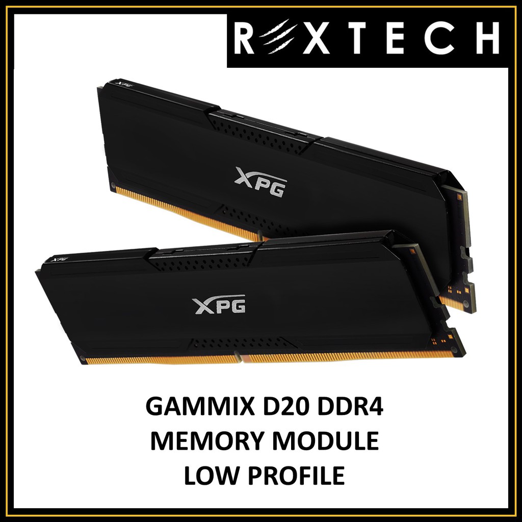 XPG GAMMIX D20 DDR4 MEMORY MODULE 8GB 16GB 32GB 3200MHZ 3600MHZ ADATA ...
