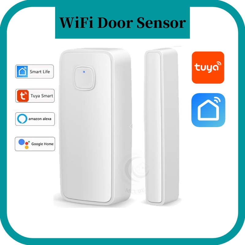 Tuya Smart WiFi Door Sensor Wireless Window Open Closed Detector