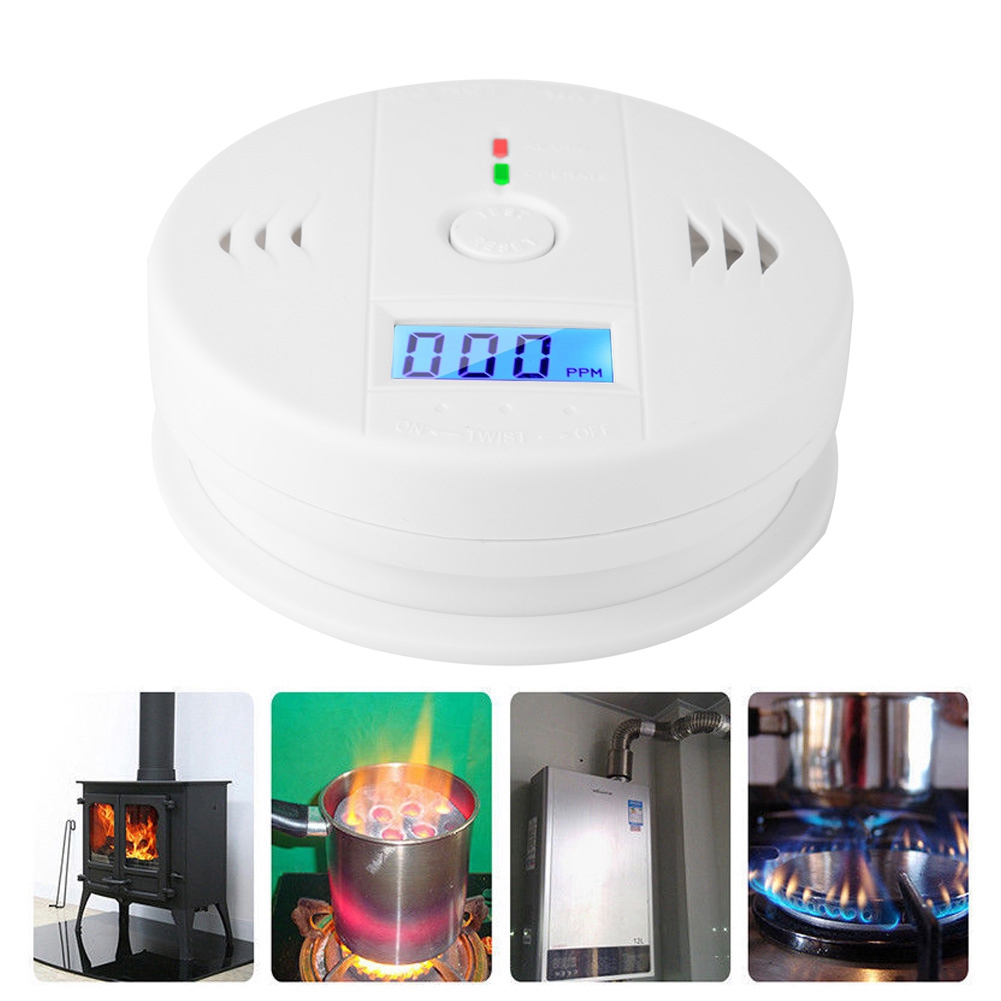 Detector Essential High Quality Carbon Monoxide Alarm CO Smoke Intelligent Sensor Poisoning Gas Warning - Image 2