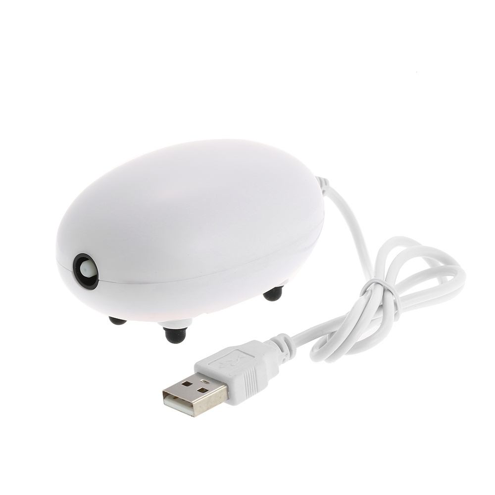 Outdoor Portable USB Rechargeable Aquarium Oxygenator Air Pump Silent USB W1V4 