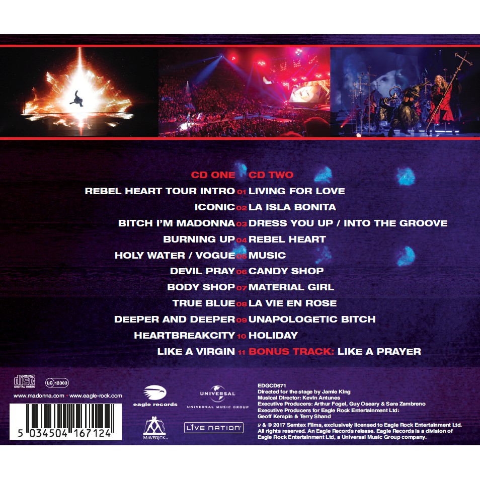 Universal Music Madonna Rebel Heart Tour Shopee Malaysia universal music madonna rebel heart tour