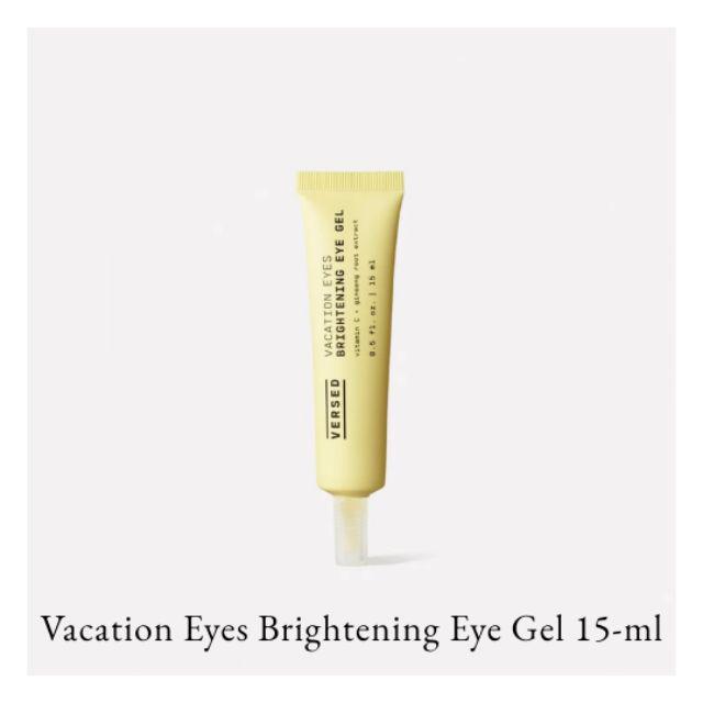 versed vacation brightening eye gel