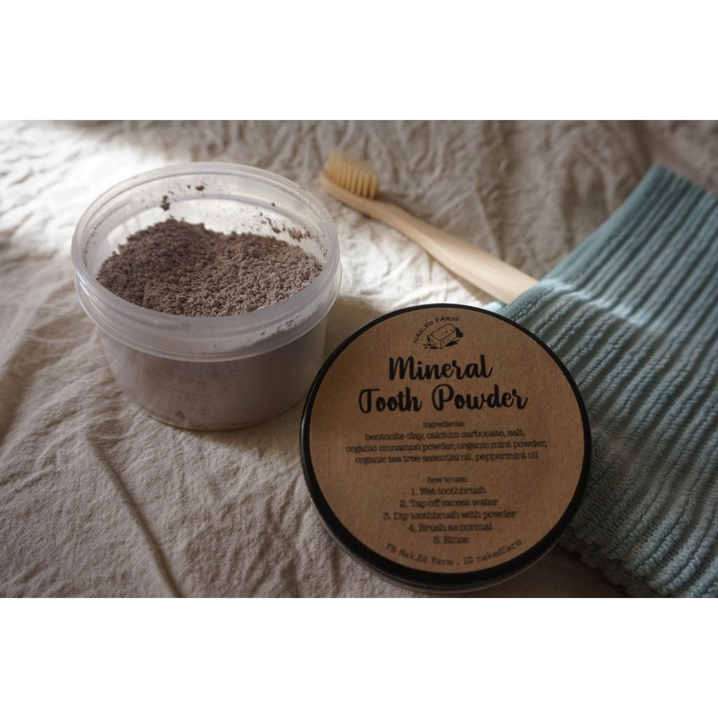 Mineral Tooth Powder (Natural) Shopee Malaysia