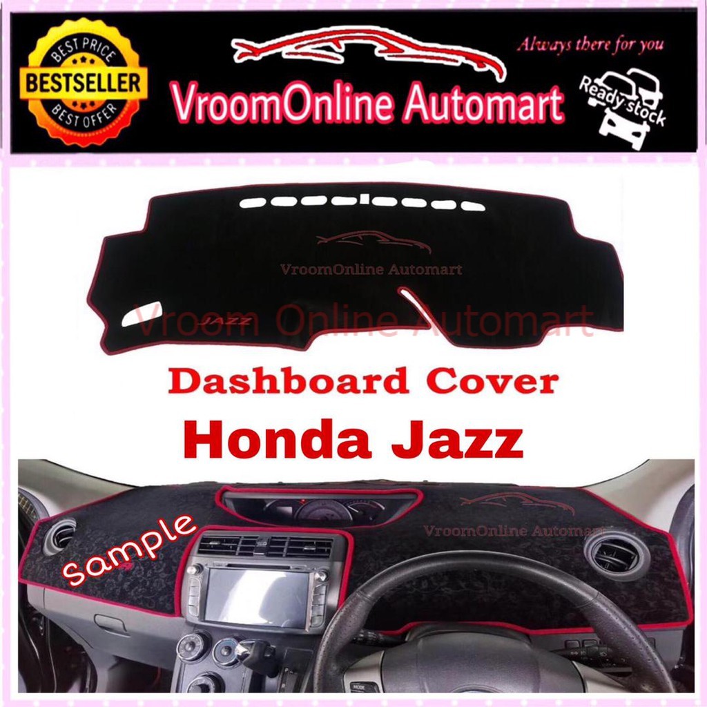 Honda Jazz Dashboard Cover High Quality Custom Made Shopee Malaysia