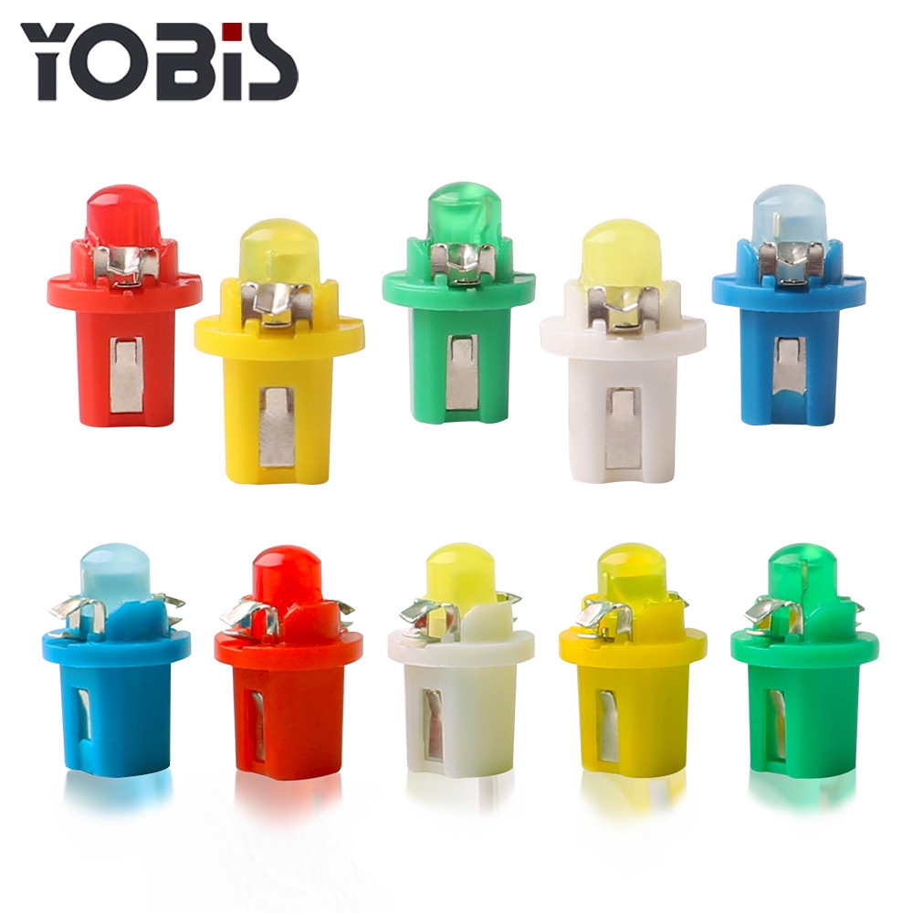 10X 286 INDICATOR DASH CAR AUTO LIGHT BULB BULBS 12V 1.2W SMALL WEDGE QTY 10