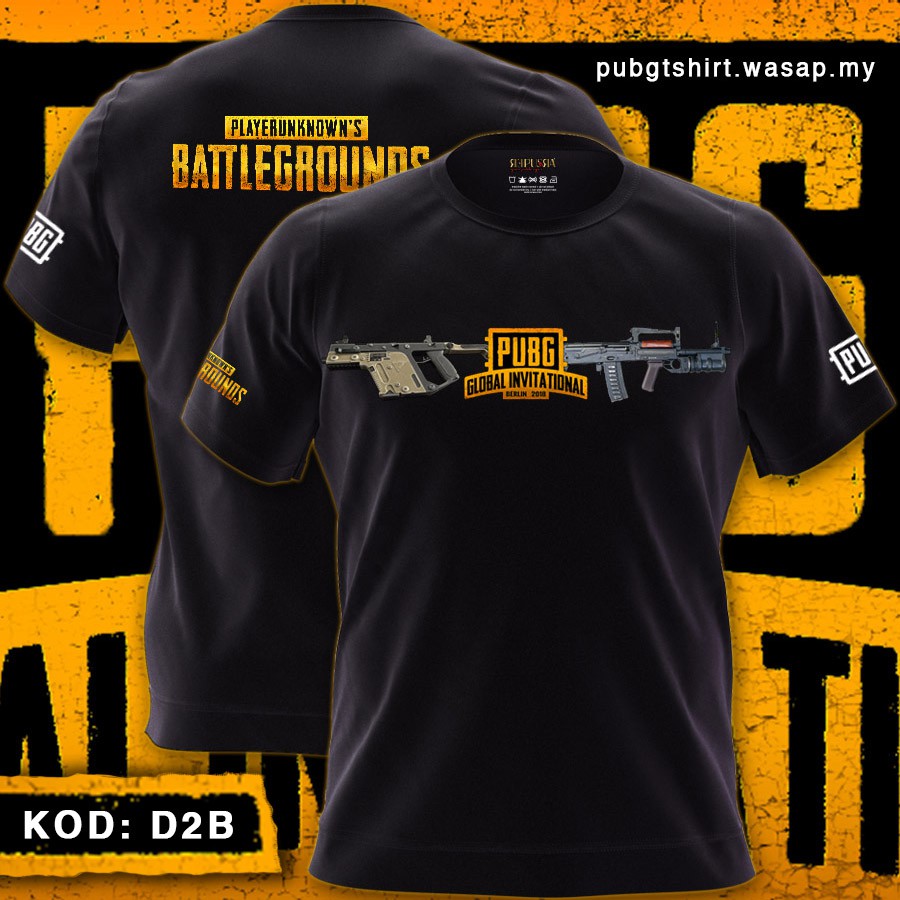 Pubg T Shirt Premium Code D2b Shopee Malaysia - roblox pubg t shirt