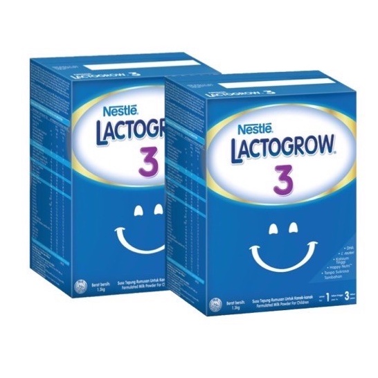 Nestle LACTOGROW Step 3/ Step 4 (2x 1.3kg) 