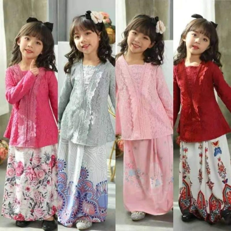 Baju Kebaya Budak Baju Kurung kanak kanak baju raya sedondon Adik dan