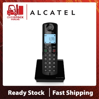 [NEW ARRIVAL] Alcatel Cordless DECT Phone S250 Digital Cordless Telephone TM Unifi Maxis Landline Speaker Phone