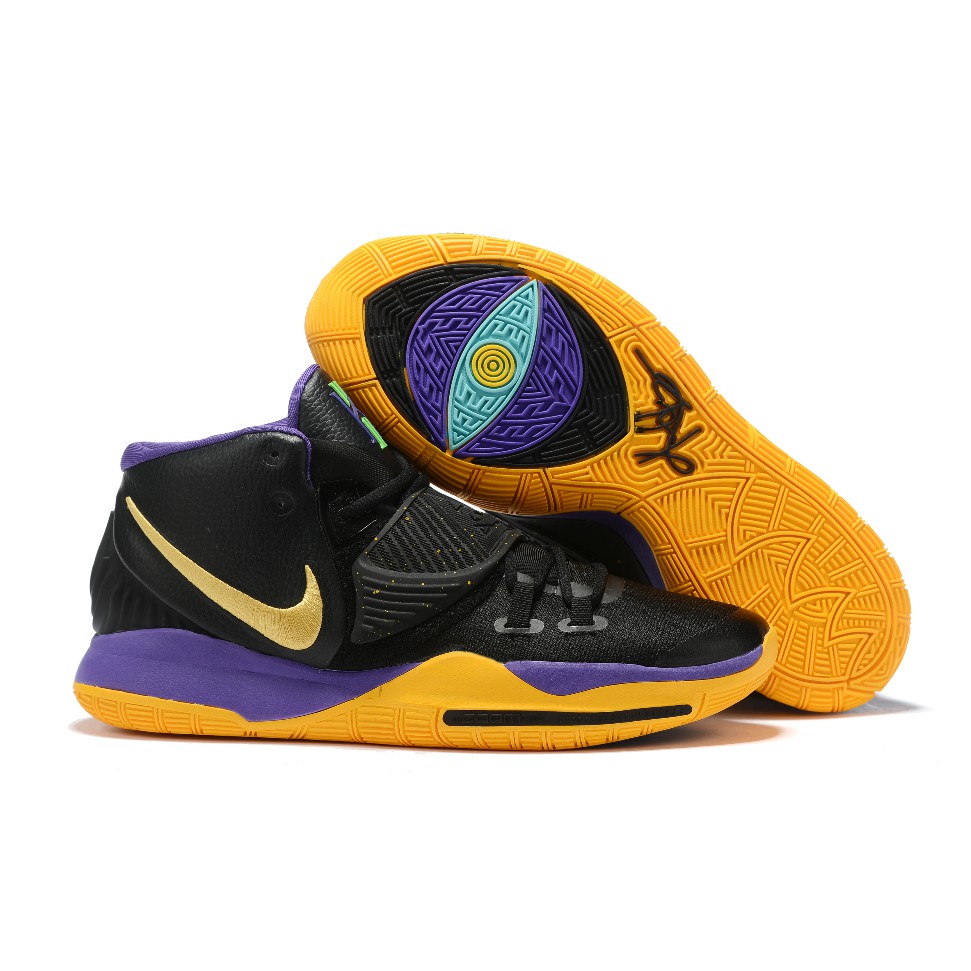 kyrie 5 purple and gold