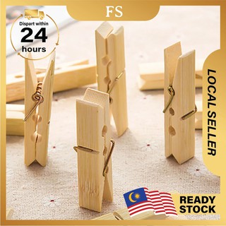 Wucht 36 X Wooden Cloth Peg Clips 3 Doz Clothes Pegs Wooden Cloth Peg Penyepit Kayu Penyepit Baju 木衣夹 Shopee Malaysia