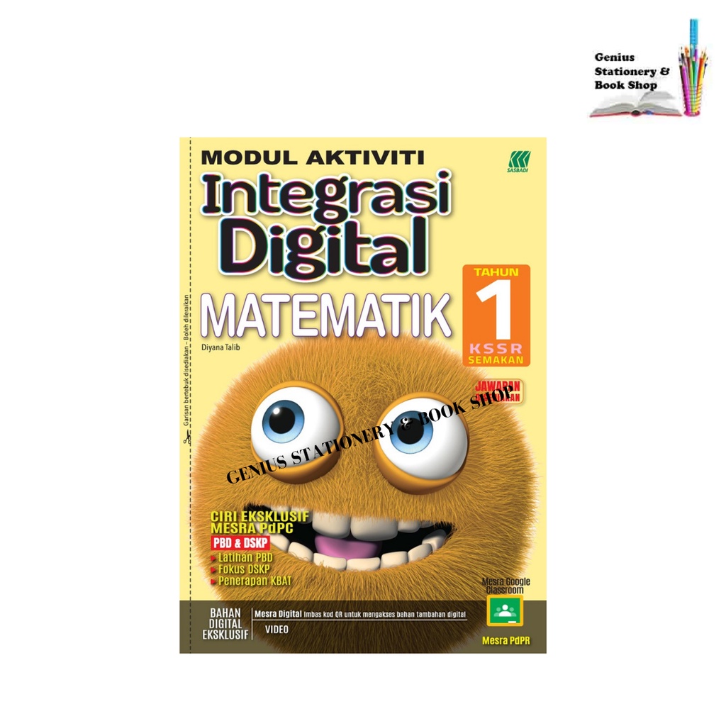 Modul Aktiviti Integrasi Digital Matematik Tahun 1  Shopee Malaysia