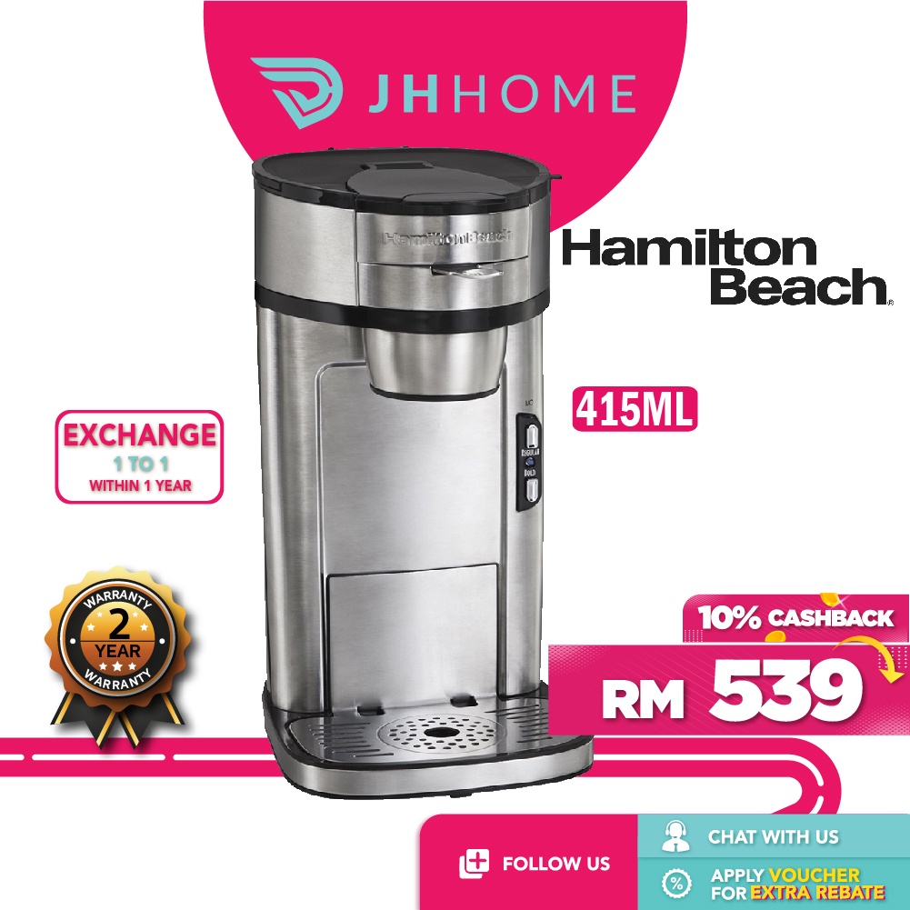 Hamilton Beach 415ML The Scoop Single-Serve Coffee Maker 49981-SAU