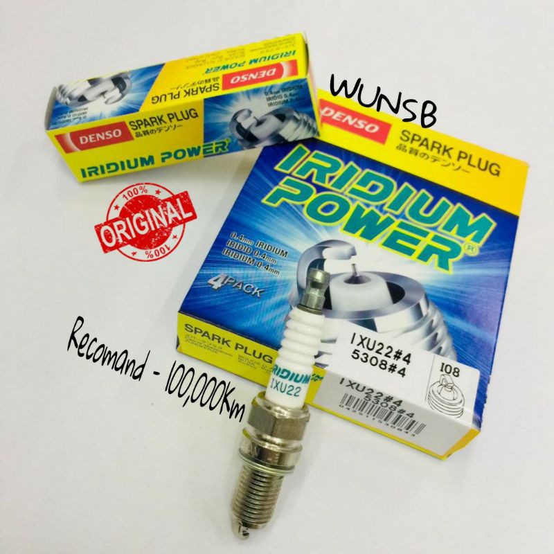 Original Denso 100 Iridium Spark Plug Ixu22 Perodua Myvi Lagi Best Alza 2014 Shopee Malaysia
