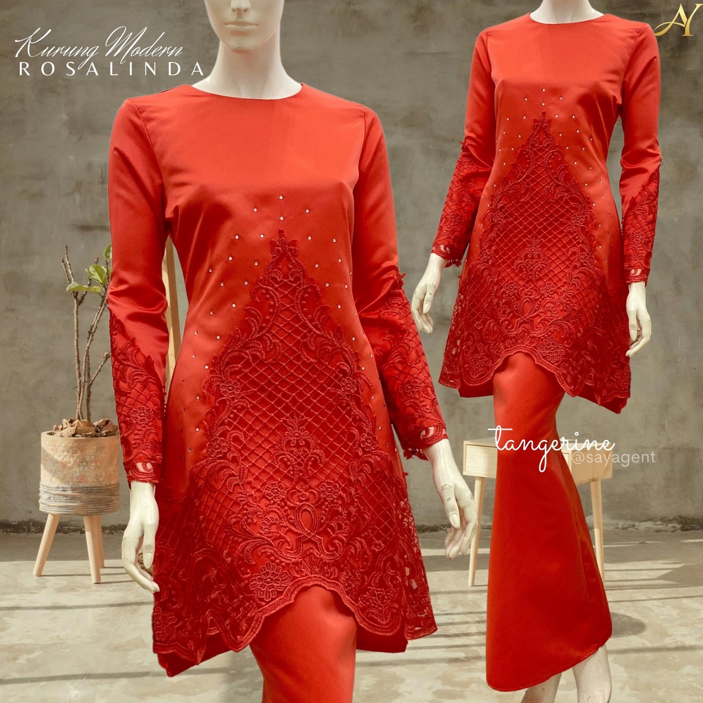 KURUNG MODERN ROSALINDA BAJU RAYA VIRAL 2022/BRIDESMAID/BRIDE SERIES ...