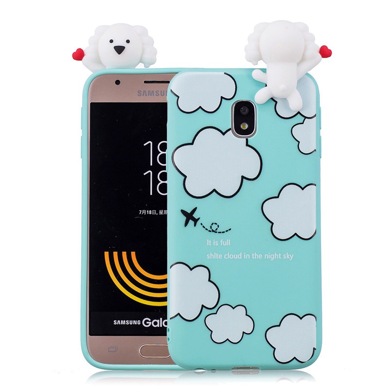 Samsung Galaxy J3 Pro 17 Soft Casing Cute 3d Cartoon Silicone Back Cover Pp Shopee Malaysia