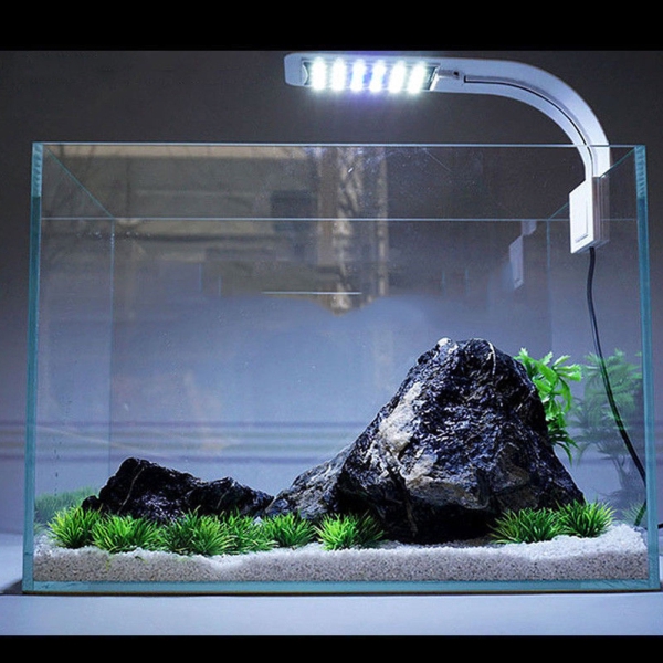Flexible 18/27 LED Aquarium Light Arm Clip on Plant Grow Fish Tank Light Lamp k
