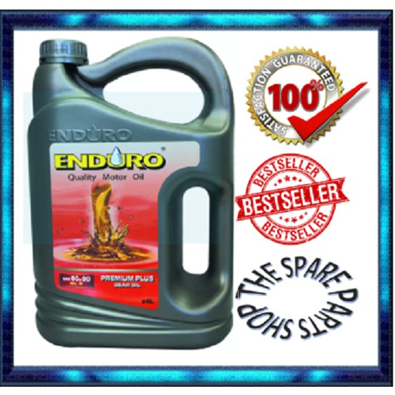 ENDURO GEAR OIL 80W90 GL5 4L Shopee Malaysia