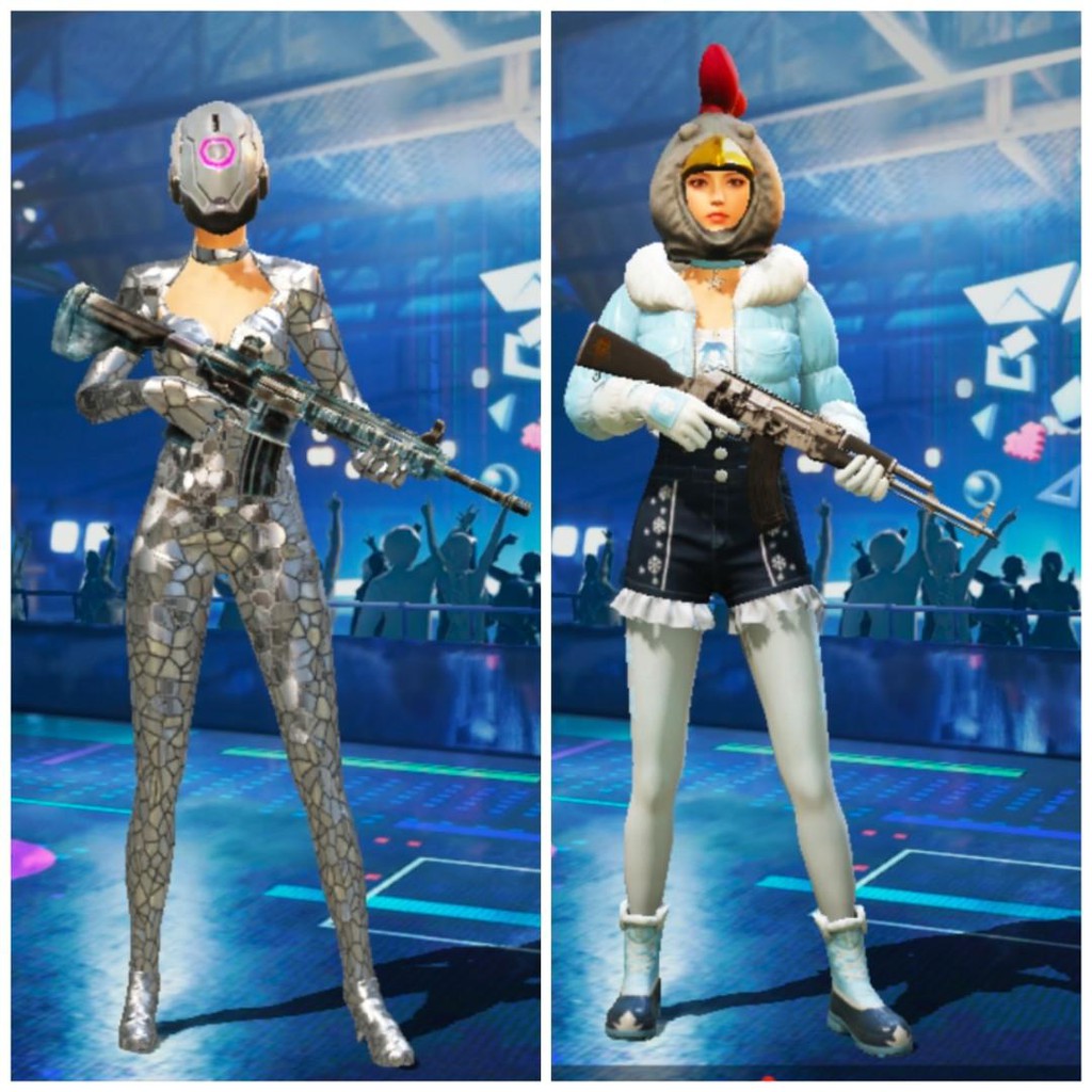  Pubg  Mobile Account Global 25 set Outfit M4 Ice  Glacier 