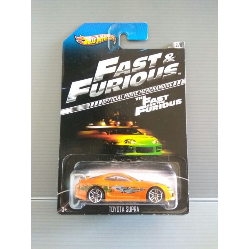 toyota supra fast and furious 7 hot wheels