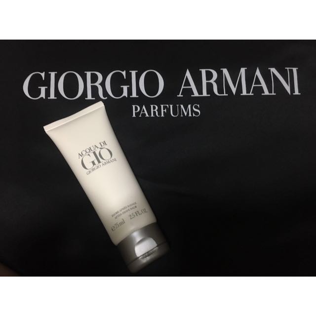 giorgio armani after shave balm