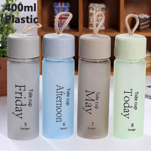 Creative Water Bottle Profile Portable Plastic Water Bottle Leak