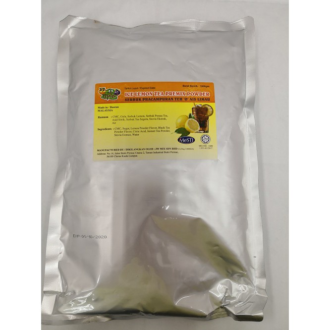 Ice Lemon Tea Premix Powder (Halal Malaysia)
