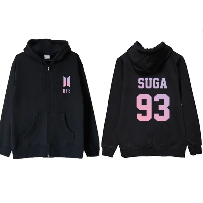 bts zipper jacket