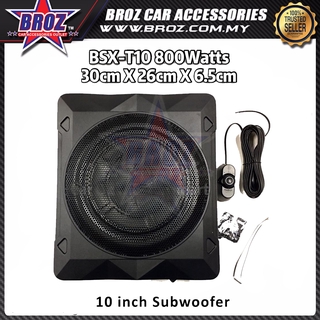 slim powered subwoofer