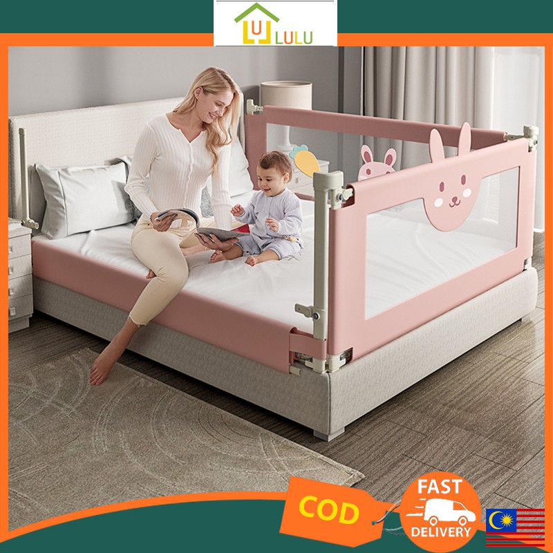 LuLu Lifting Baby Safety Bed Guard Bed Rail Anti-fall Bed Fence Bed ...