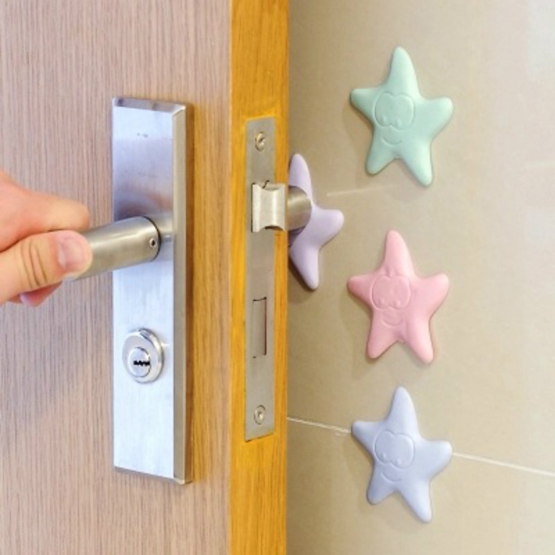 4pcs Lot Baby Safety Shock Absorber Door Handle Bumpers Security