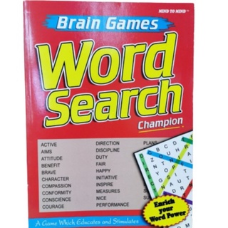 MIND TO MIND BRAIN GAMES WORD SEARCH ENGLISH /CARI KATA BAHASA 