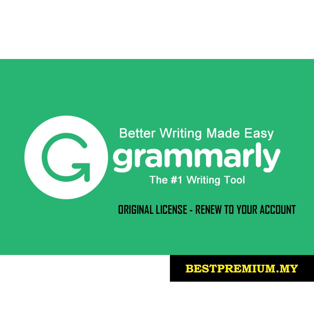 License Grammarly Premium - Renew Your Personal ...