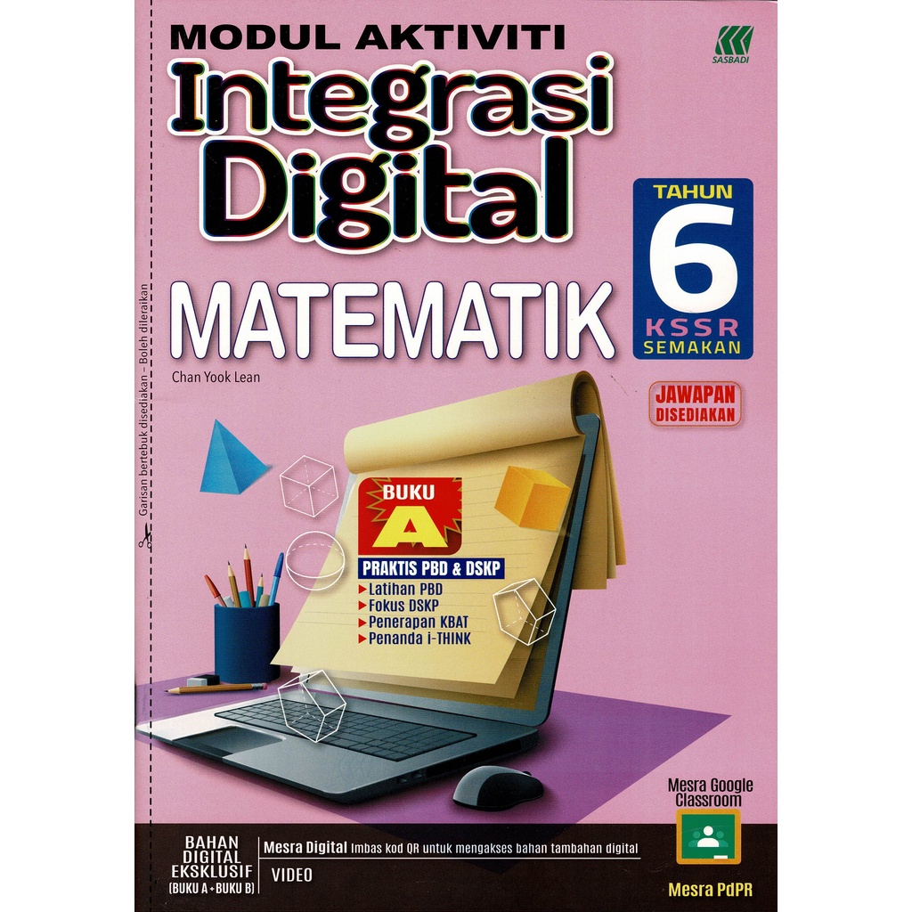 Adm Buku Latihan Modul Aktiviti Integrasi Digital Kssr Tahun 6 2022 Shopee Malaysia