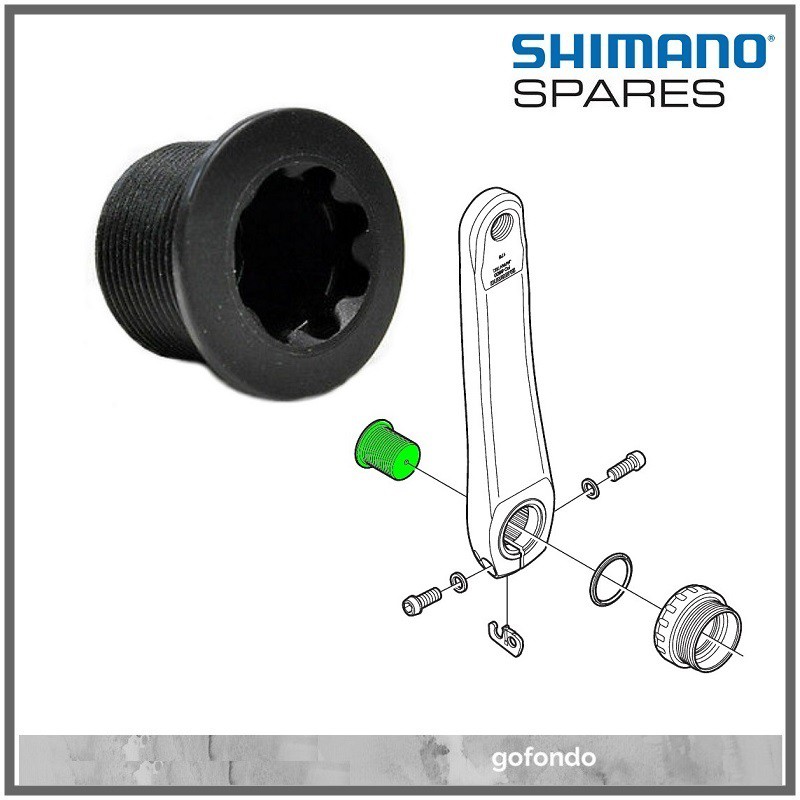 Shimano Tiaga 105 Ultegra Dura Ace Xt Xtr Crank Arm Fixing Bolt For Hollowtech Ii Chainsets Shopee Malaysia