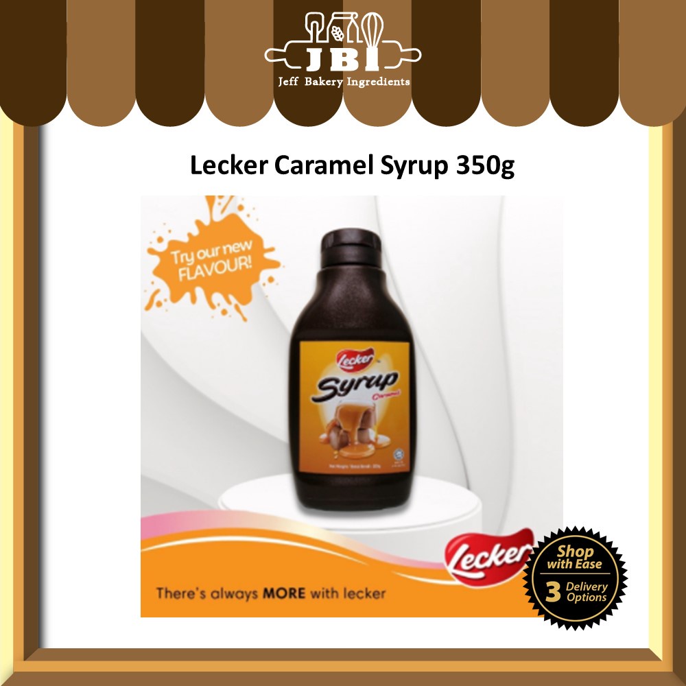 LECKER Caramel Syrup 350g HALAL 焦糖酱
